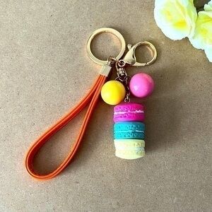 ✨NEW✨ macarons Wrist Keychain